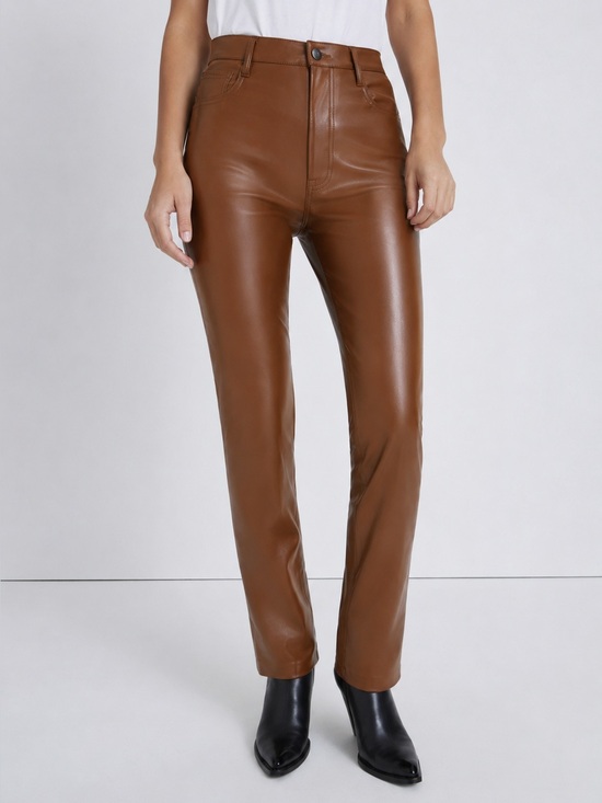 7 For All Mankind Pants - 7 For All Mankind Faux Leather Slim Pant
